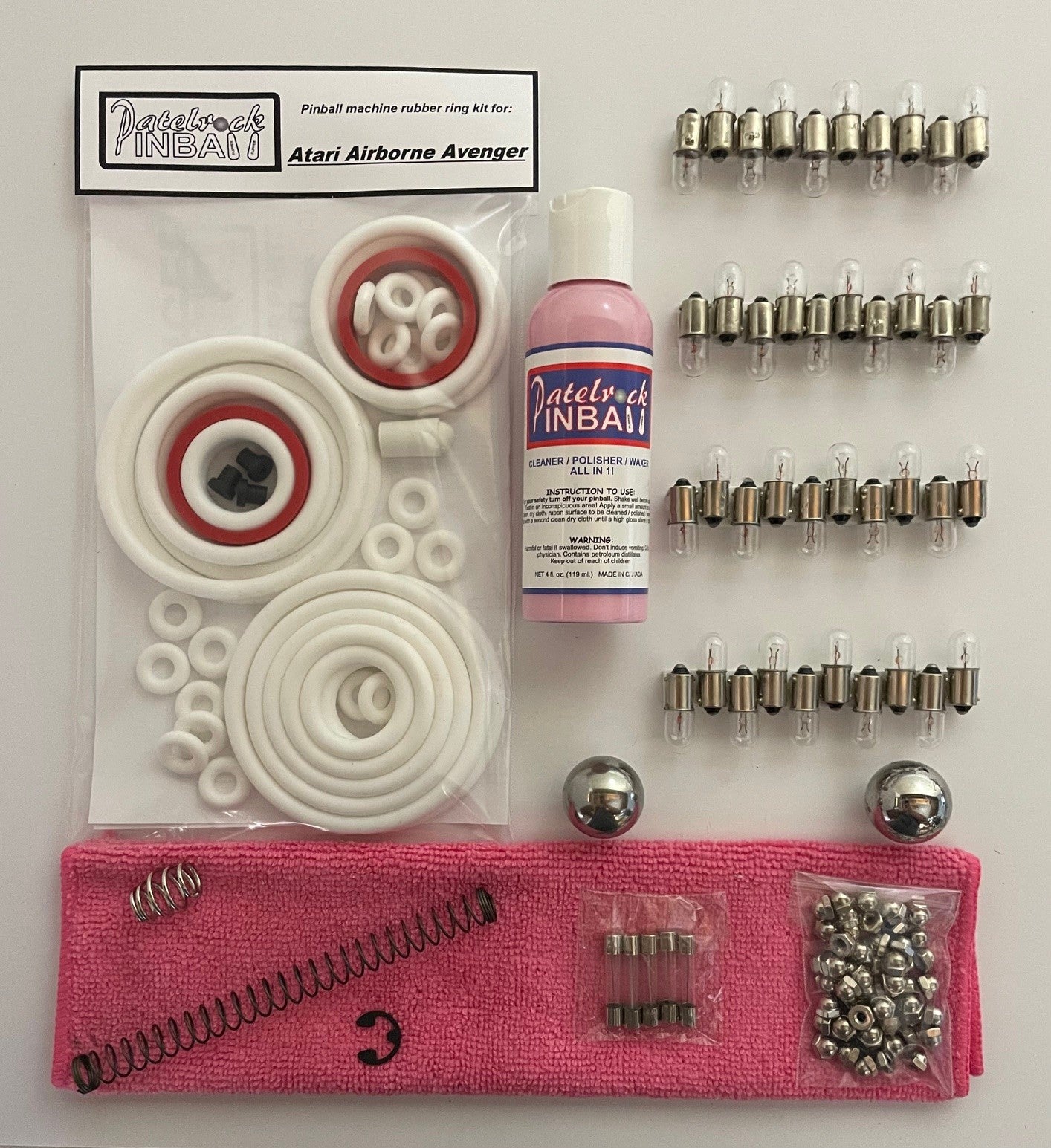 Atari Airborne Avenger Pinball Machine Maintenance Kit