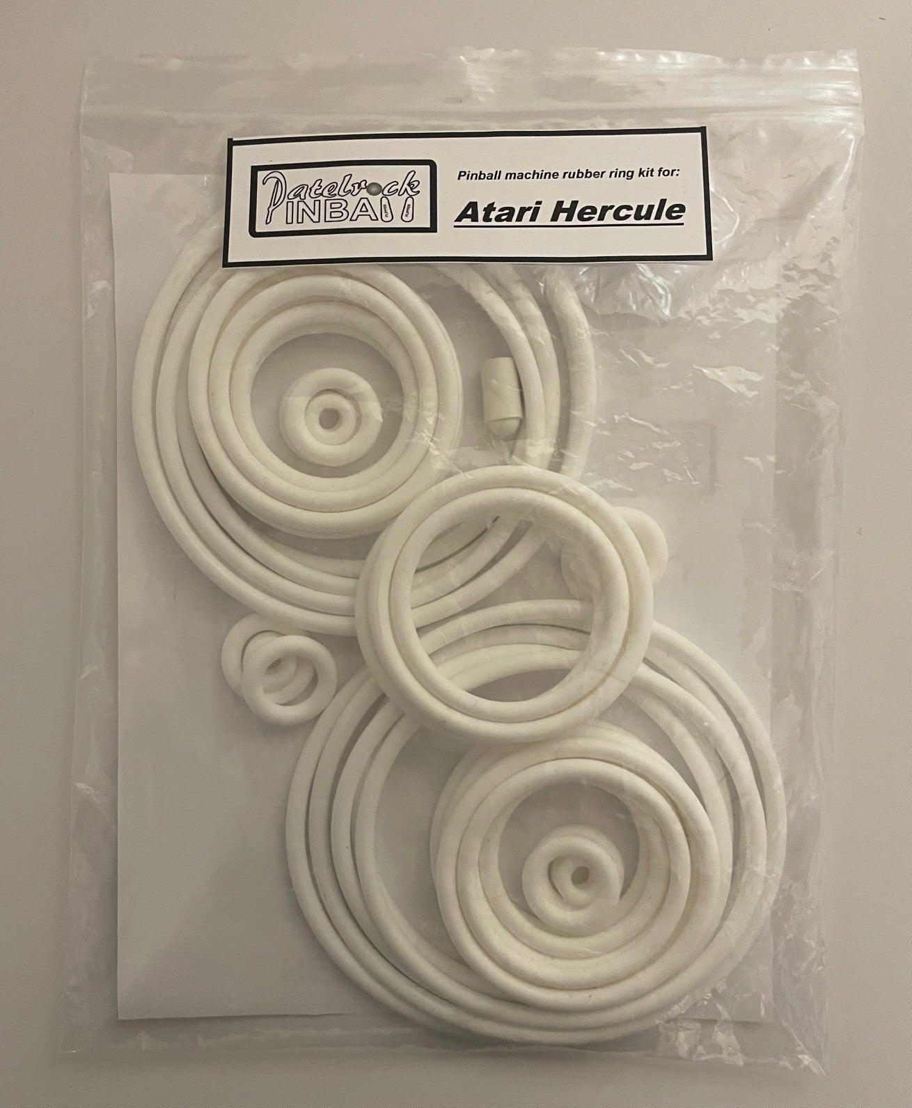 Atari Hercules Pinball Machine Rubber Ring Kit