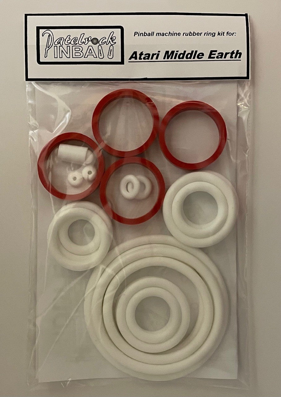 Atari Middle Earth Pinball Machine Rubber Ring Kit
