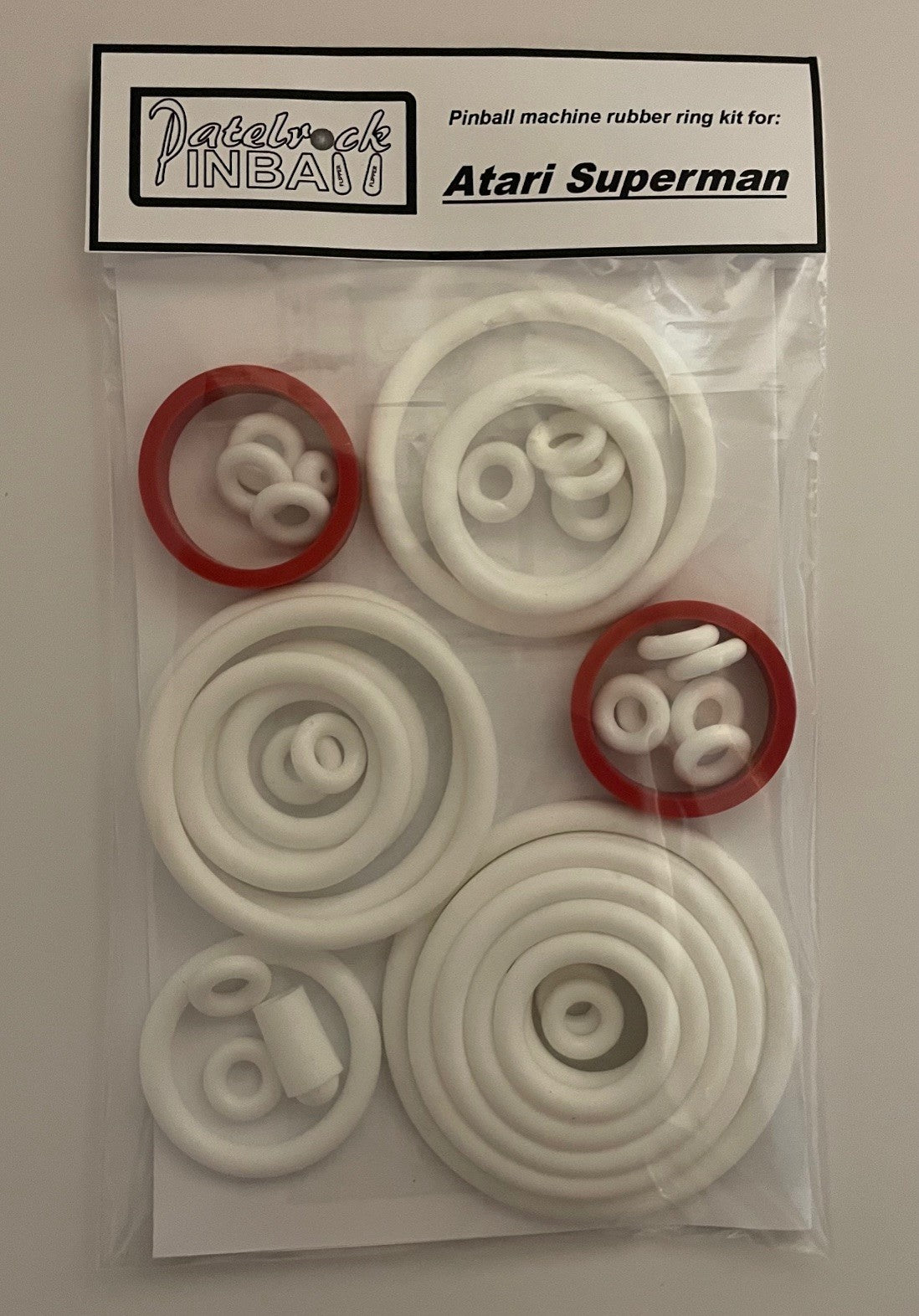 Atari Superman Pinball Machine Rubber Ring Kit