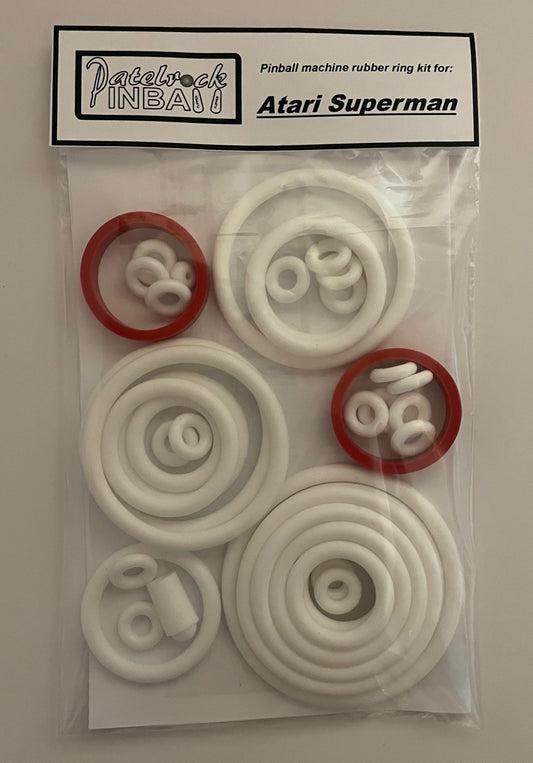 Atari Superman Pinball Machine Rubber Ring Kit