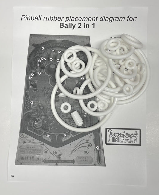 Bally 2 in 1 Pinball Machine Maintenance Kit