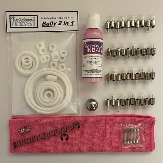 Bally 2 in 1 Pinball Machine Maintenance Kit