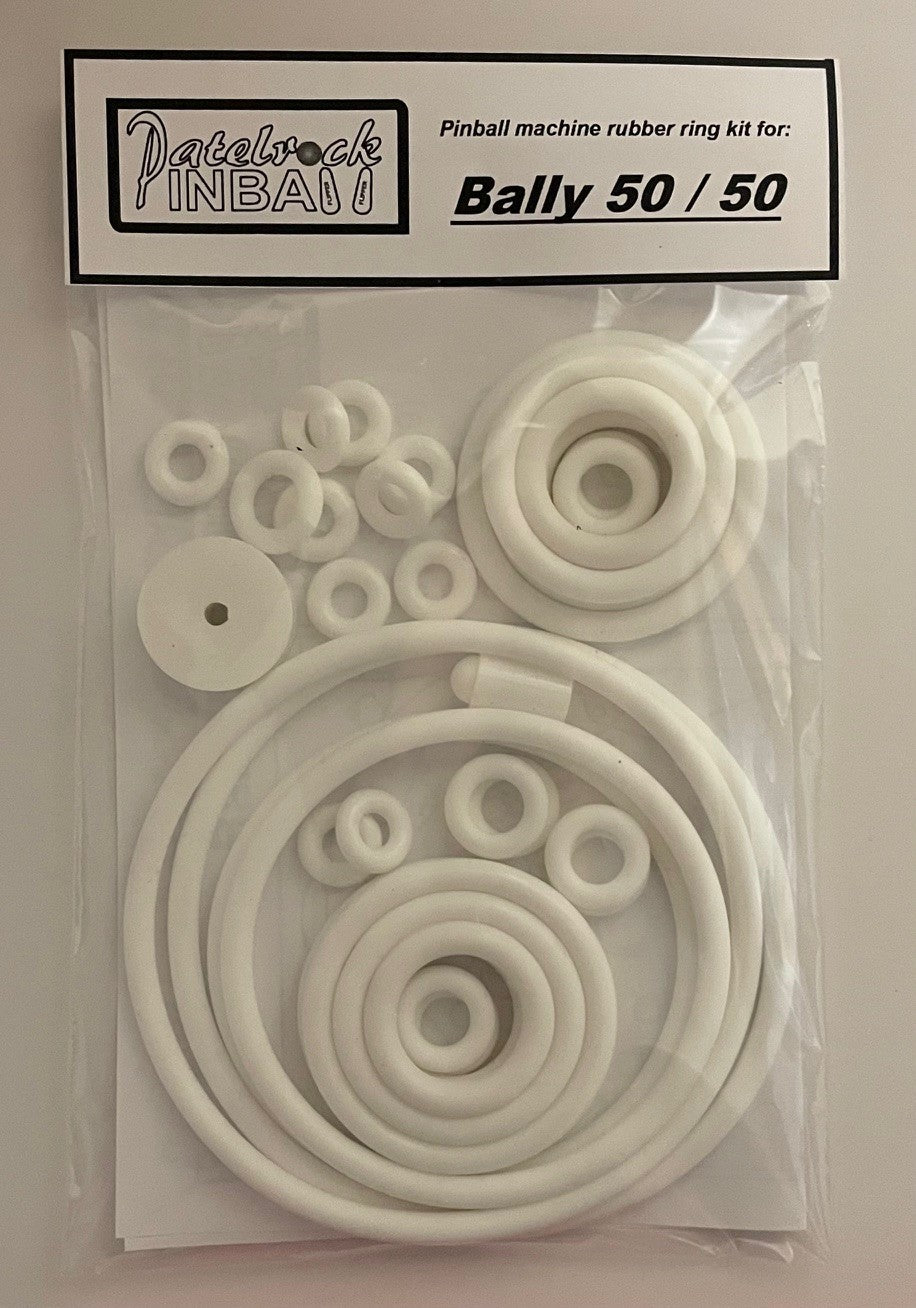 Bally 50/50 Pinball Machine Rubber Ring Kit