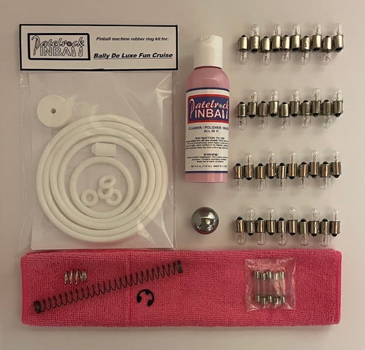 Bally De Luxe / Deluxe Fun Cruise Pinball Machine Maintenance Kit