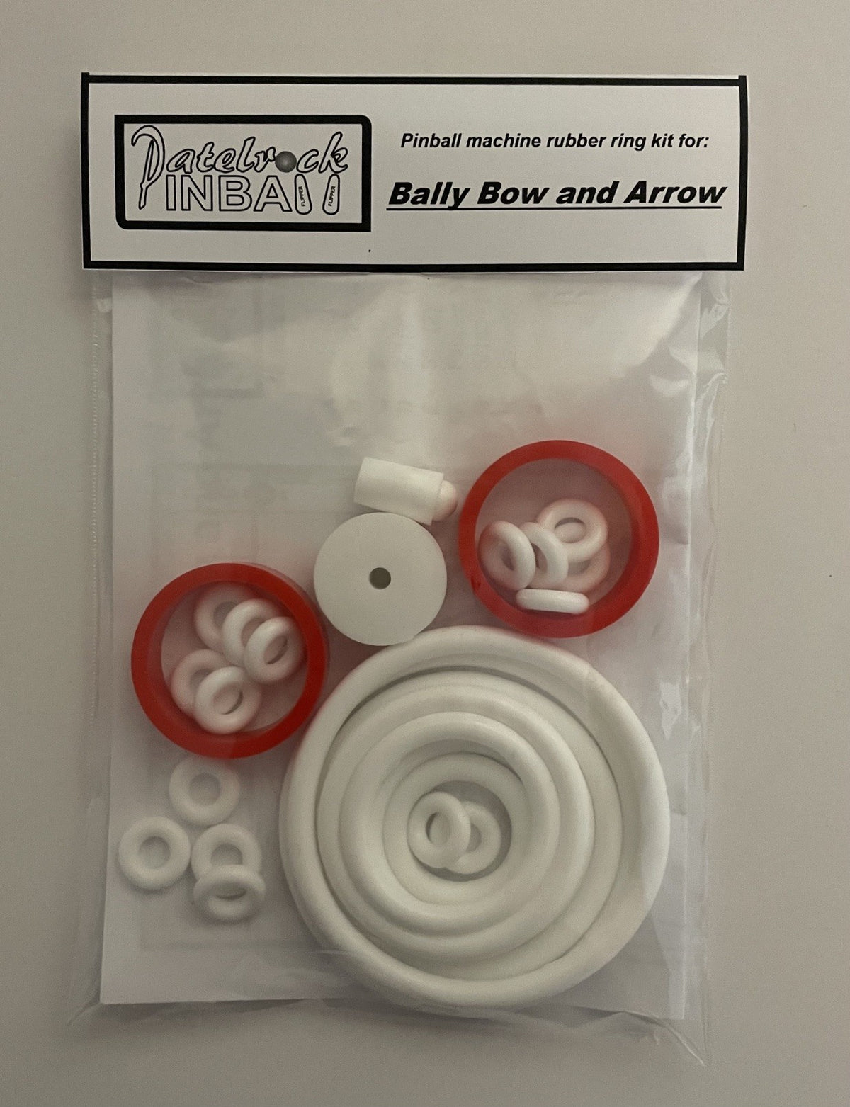 Bally Bow and Arrow Pinball Machine Rubber Ring Kit
