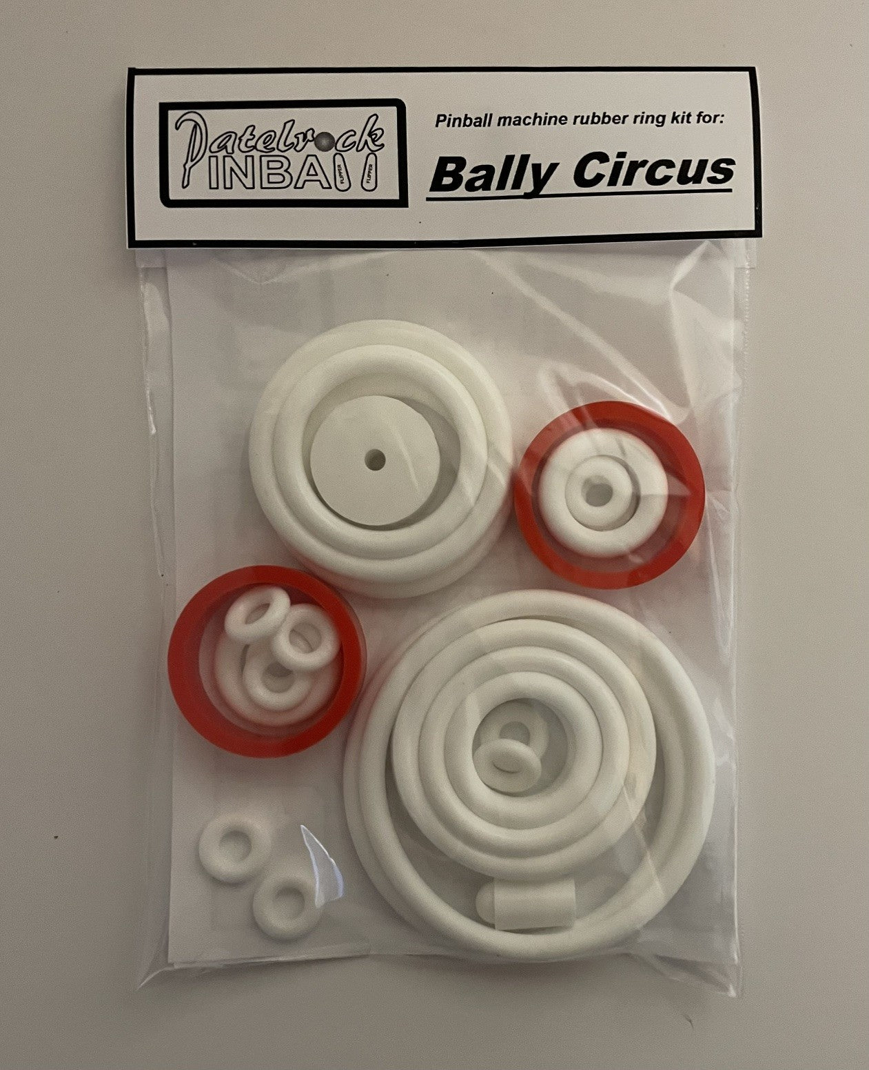 Bally Circus Pinball Machine Rubber Ring Kit