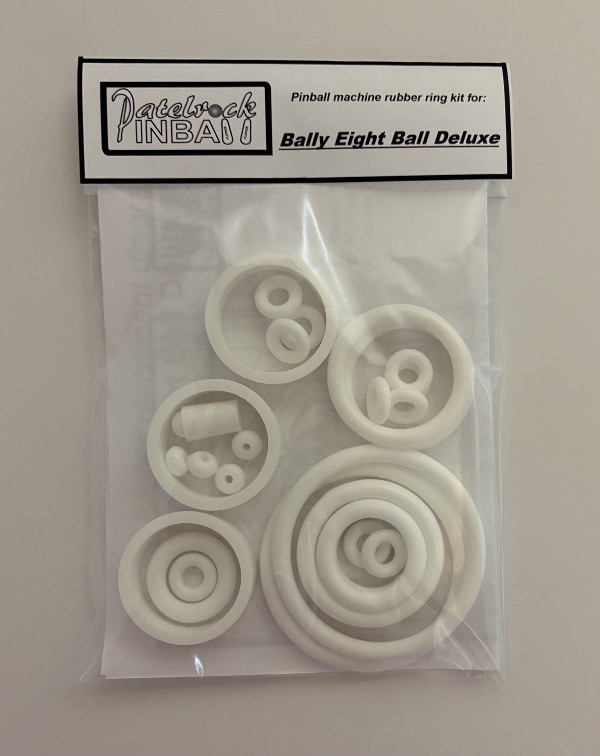 Bally Eight Ball Deluxe Pinball Machine Rubber Ring Kit