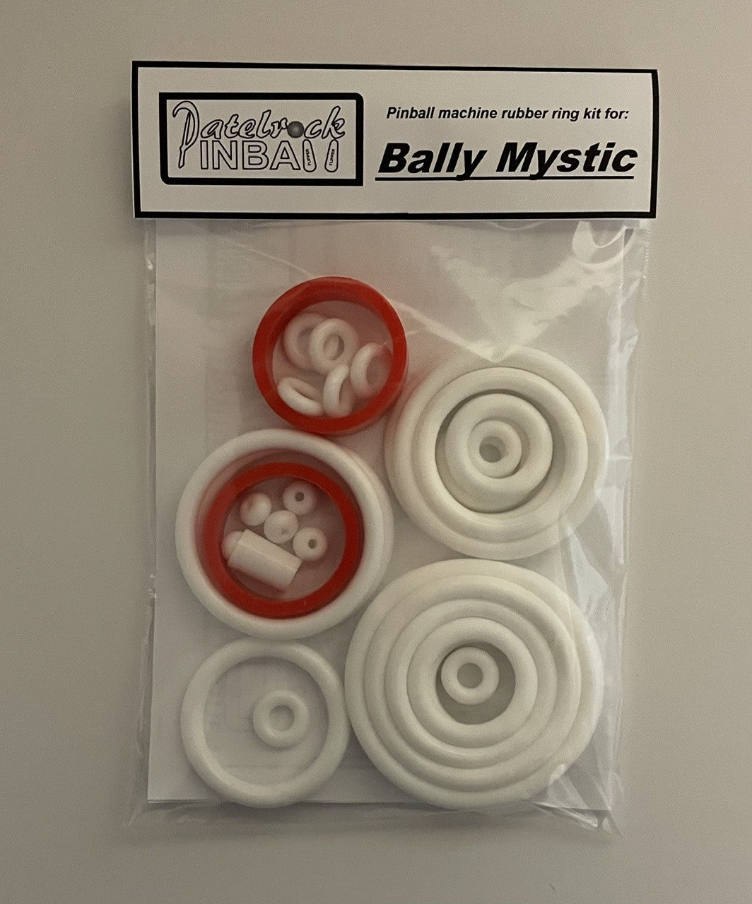 Bally Mystic Pinball Machine Rubber Ring Kit