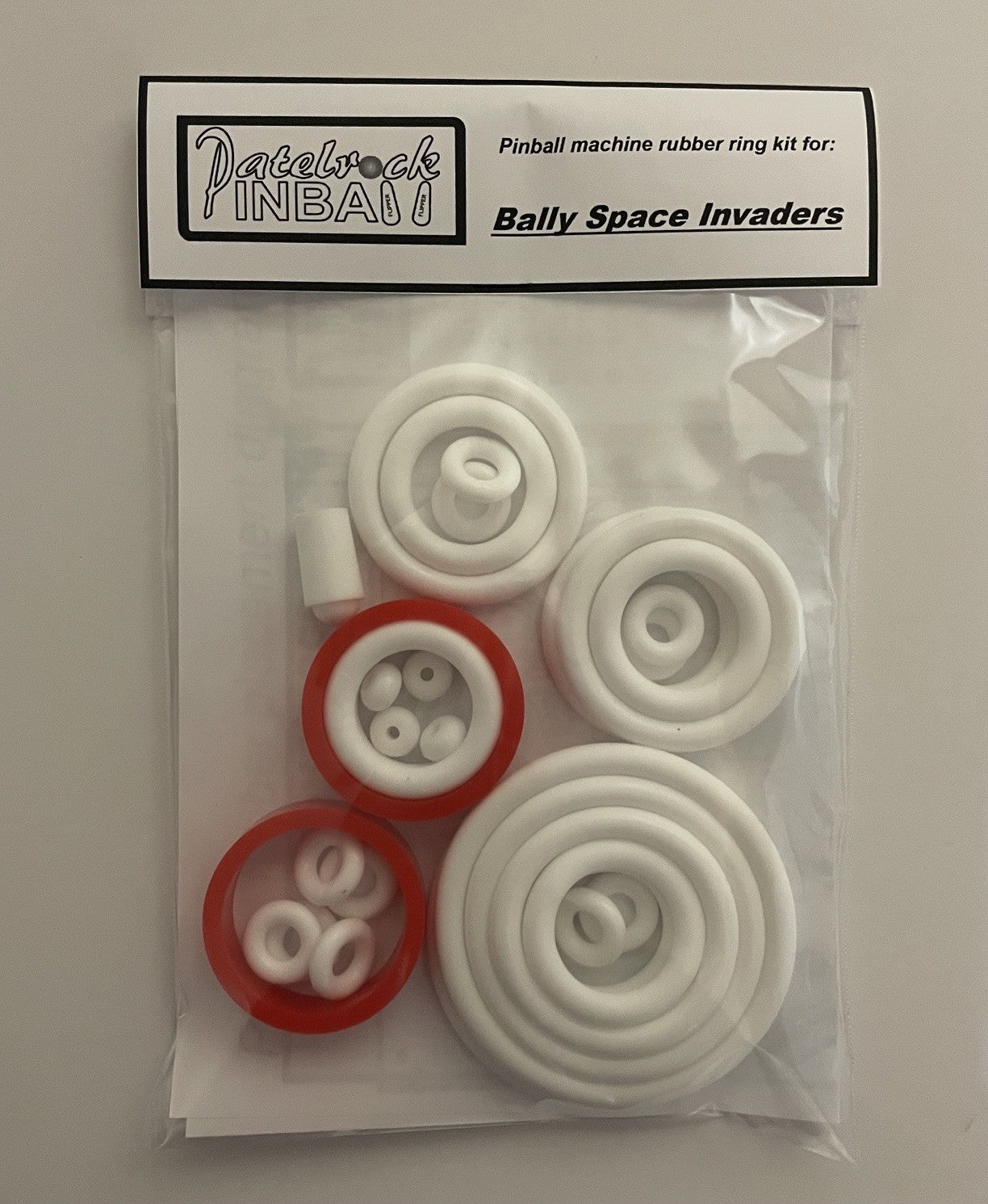 Bally Space Invaders Pinball Machine Rubber Ring Kit