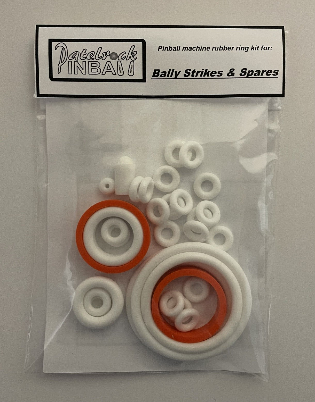 Bally Strikes and Spares Pinball Machine Rubber Ring Kit