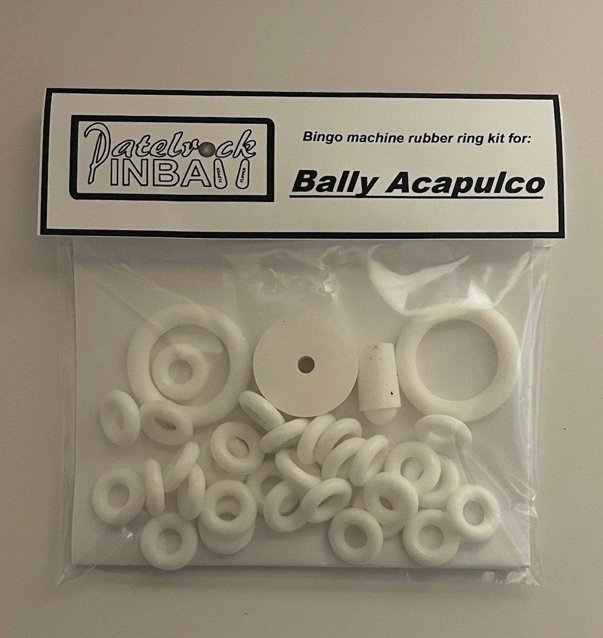 Bally Acapulco Bingo Machine Rubber Ring Kit