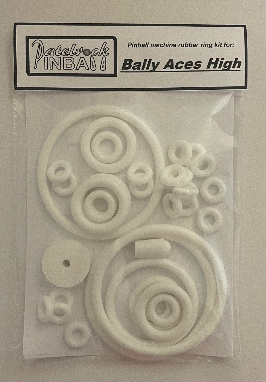 Bally Aces High Pinball Machine Rubber Ring Kit