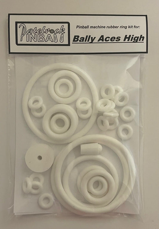 Bally Aces High Pinball Machine Rubber Ring Kit