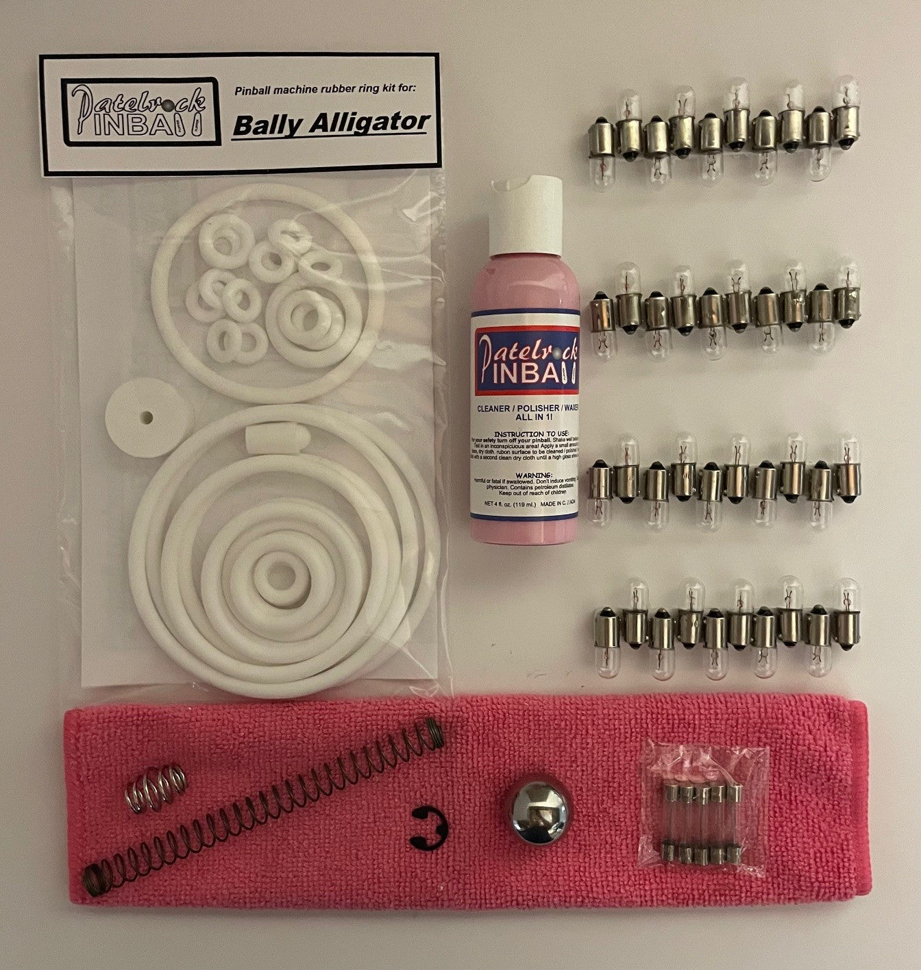 Bally Alligator Pinball Machine Maintenance Kit