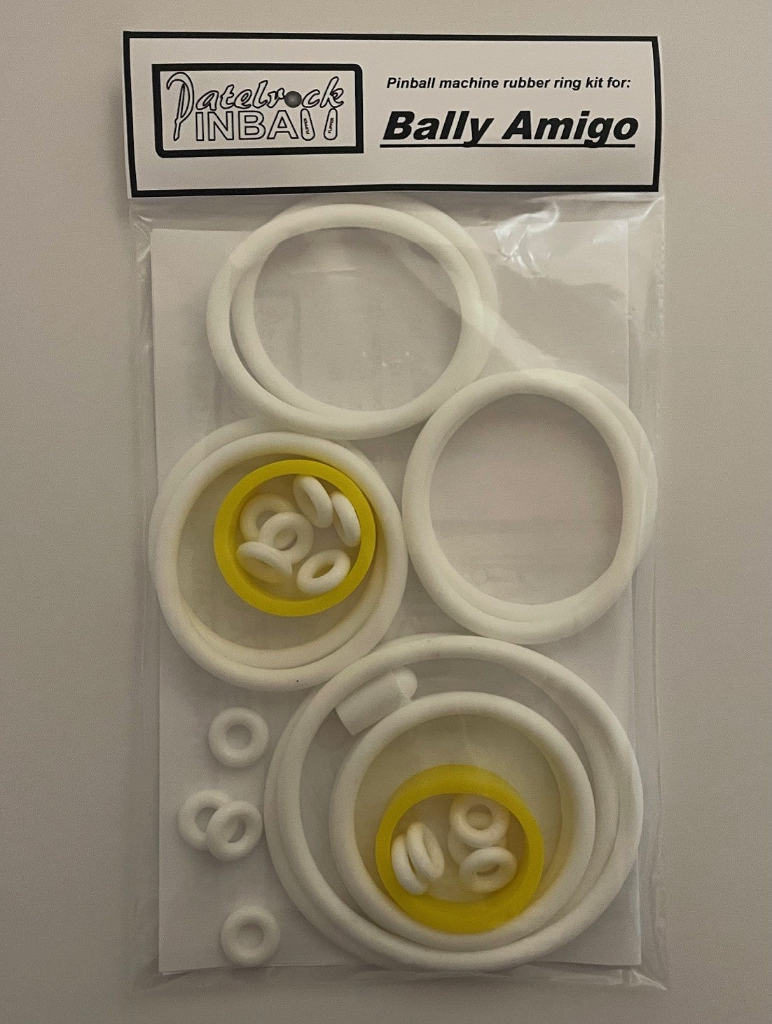 Bally Amigo Pinball Machine Rubber Ring Kit