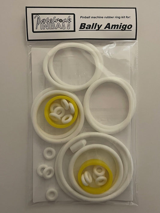 Bally Amigo Pinball Machine Rubber Ring Kit