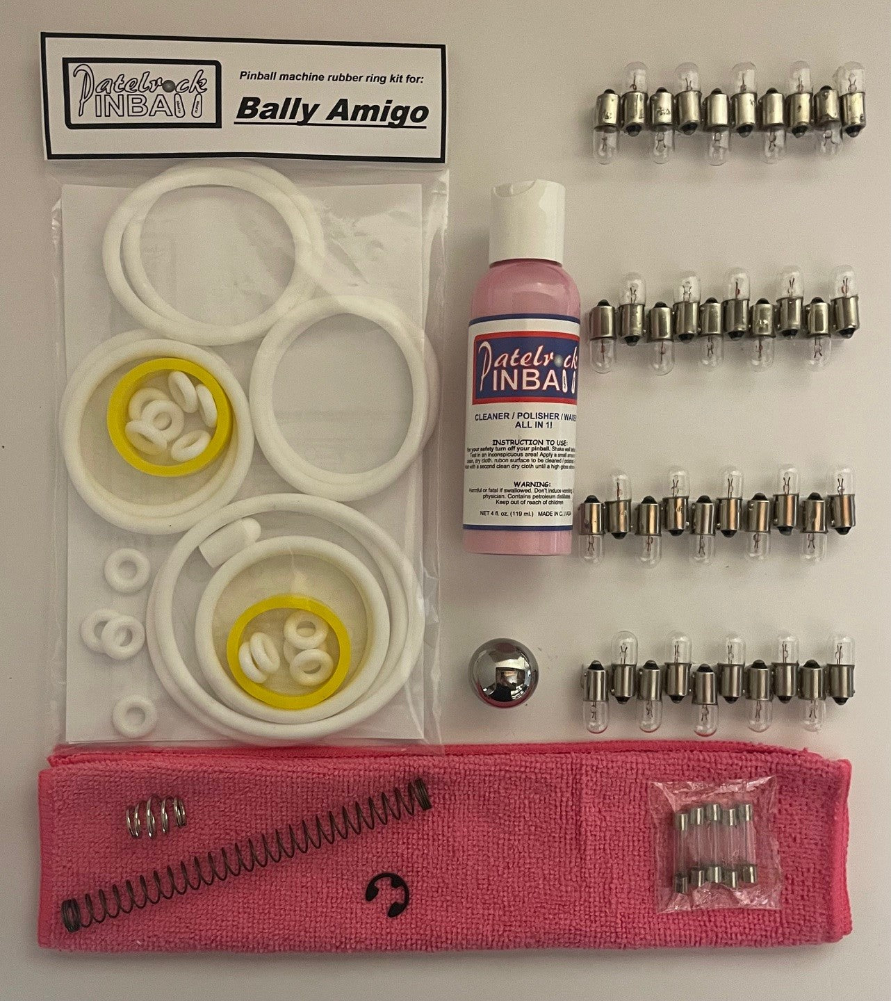 Bally Amigo Pinball Machine Maintenance Kit