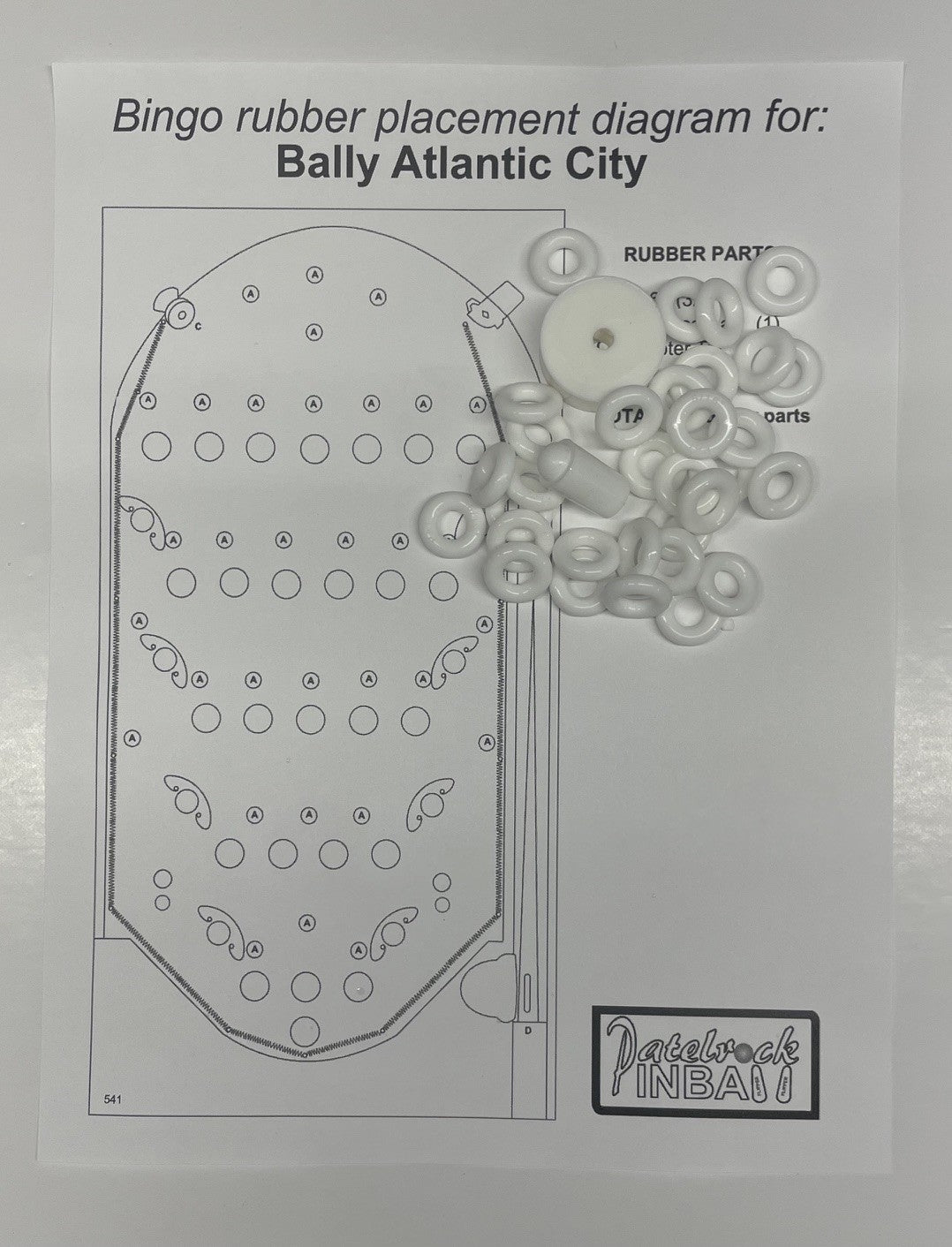 Bally Atlantic City Bingo Machine Maintenance Kit