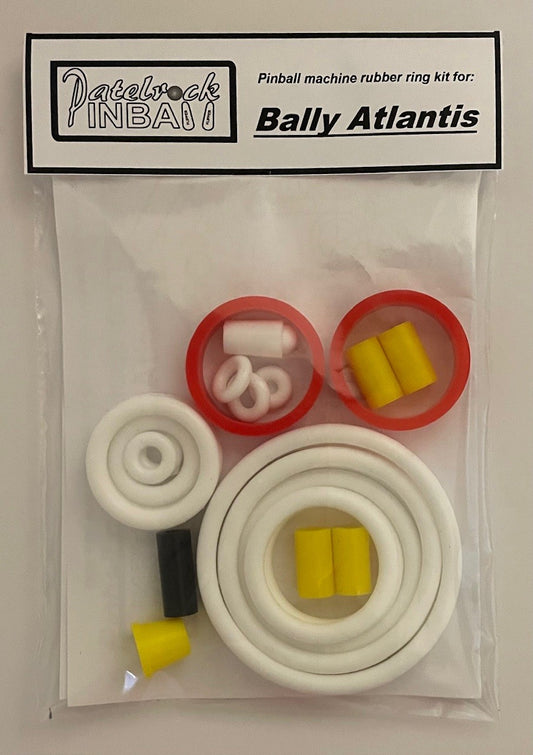 Bally Altantis Pinball Machine Rubber Ring Kit