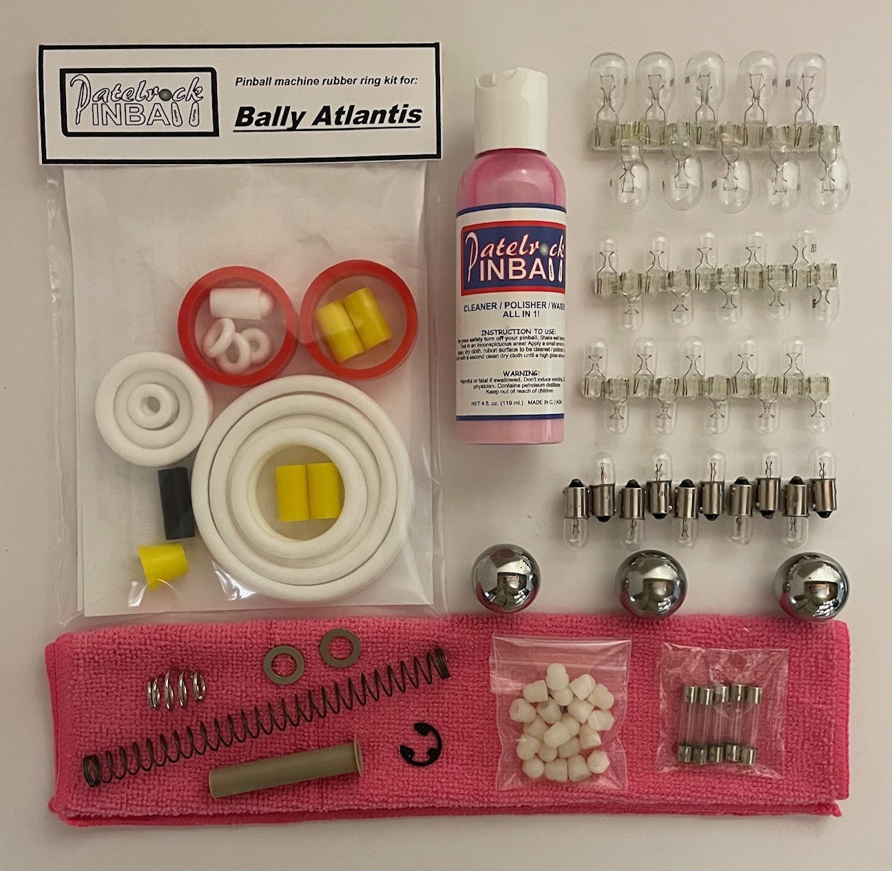 Bally Atlantis Pinball Machine Maintenance Kit