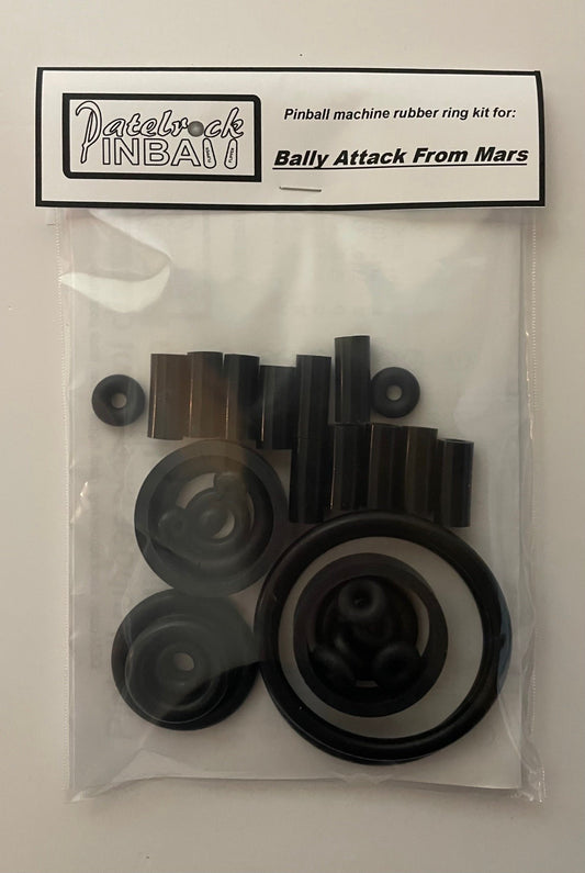 Bally Attack From Mars Pinball Machine Rubber Ring Kit
