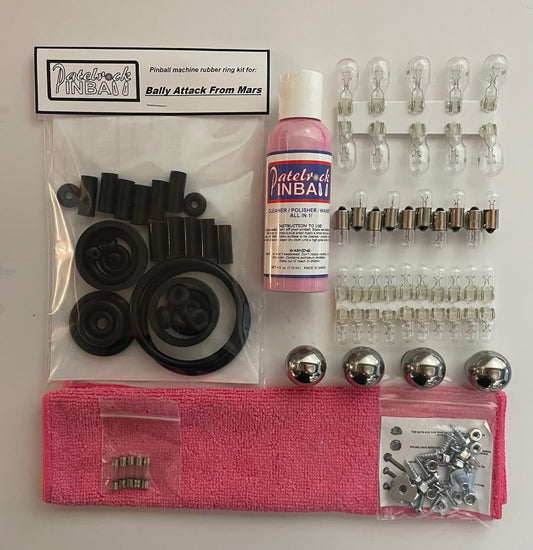 Bally Attack From Mars Pinball Machine Maintenance Kit