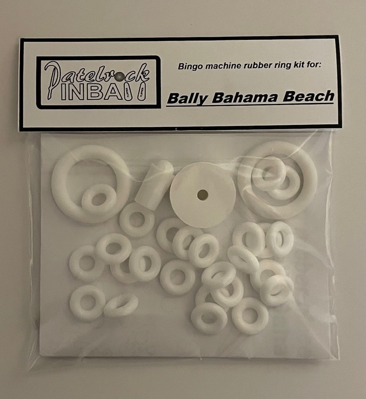 Bally Bahama Beach Bingo Machine Rubber Ring Kit