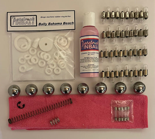 Bally Bahama Beach Bingo Machine Maintenance Kit