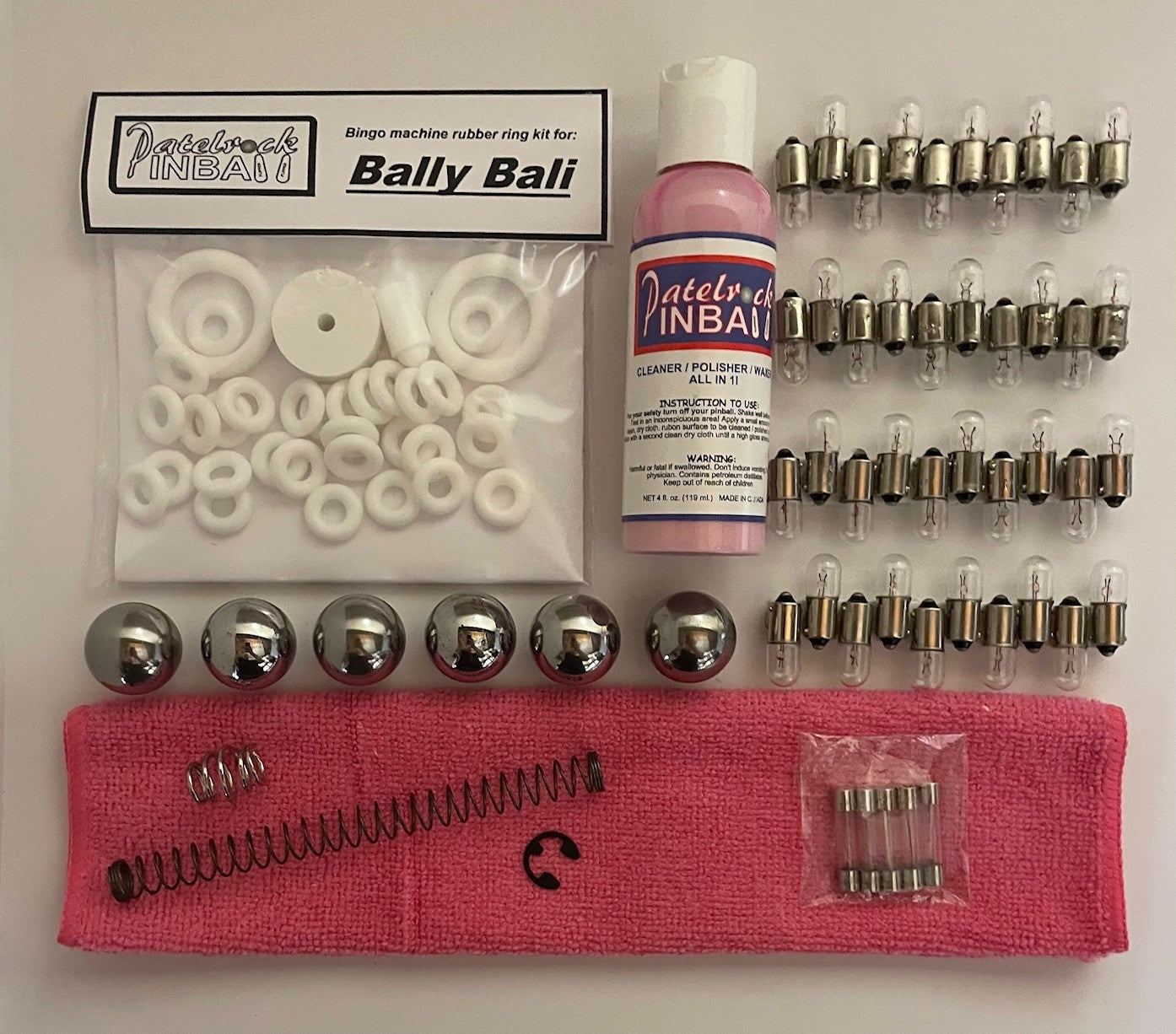 Bally Bali Bingo Machine Maintenance Kit