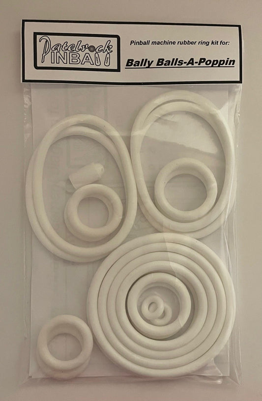 Bally Balls-A-Poppin Pinball Machine Rubber Ring Kit