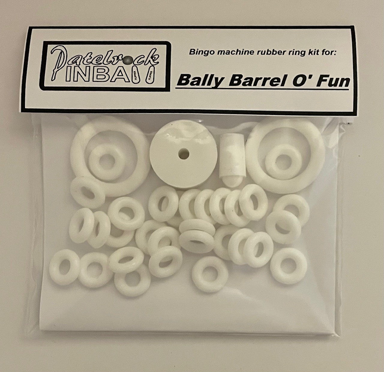 Bally Barrel O` Fun  Bingo Machine Rubber Ring Kit