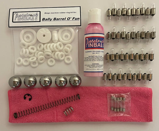 Bally Barrel O' Fun Bingo Machine Maintenance Kit
