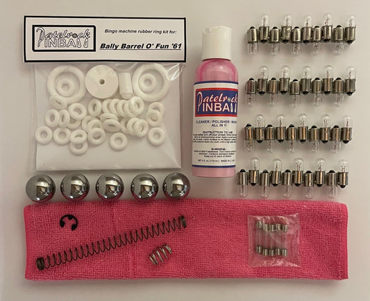Bally Barrel O' Fun '61 Bingo Machine Maintenance Kit