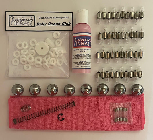 Bally Beach Club Bingo Machine Maintenance Kit