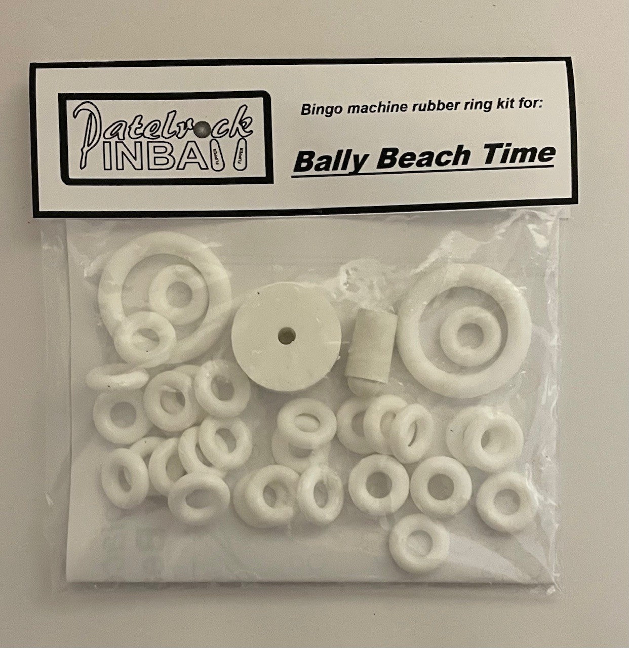 Bally Beach Time Bingo Machine Rubber Ring Kit