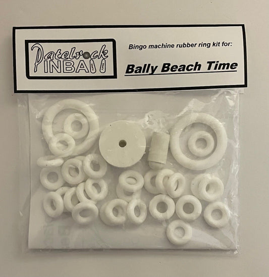 Bally Beach Time Bingo Machine Rubber Ring Kit