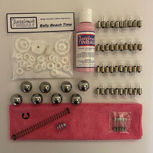 Bally Beach Time Bingo Machine Maintenance Kit