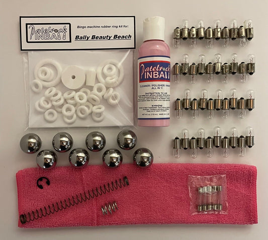 Bally Beauty Beach Bingo Machine Maintenance Kit
