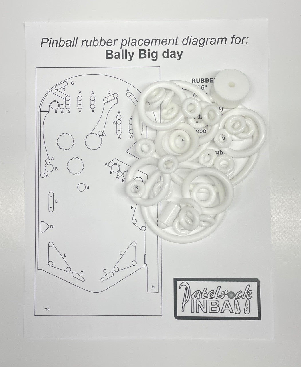 Bally Big Day Pinball Machine Maintenance Kit