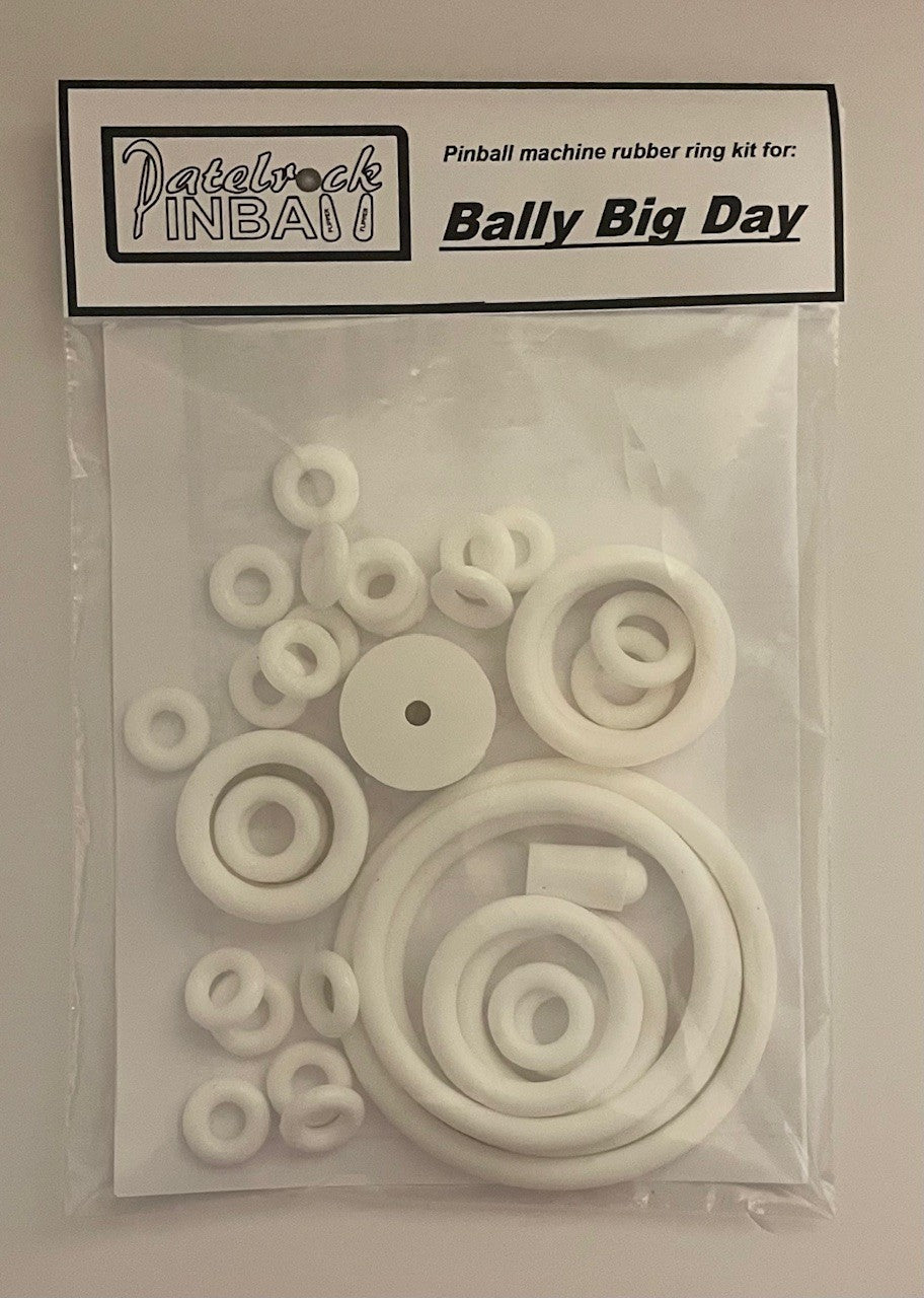 Bally Big Day Pinball Machine Rubber Ring Kit
