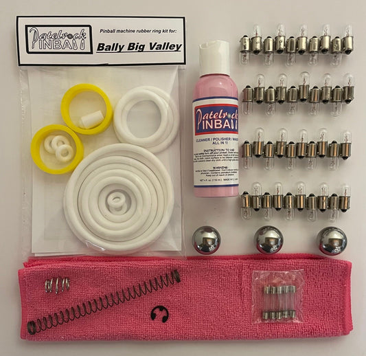 Bally Big Valley Pinball Machine Maintenance Kit