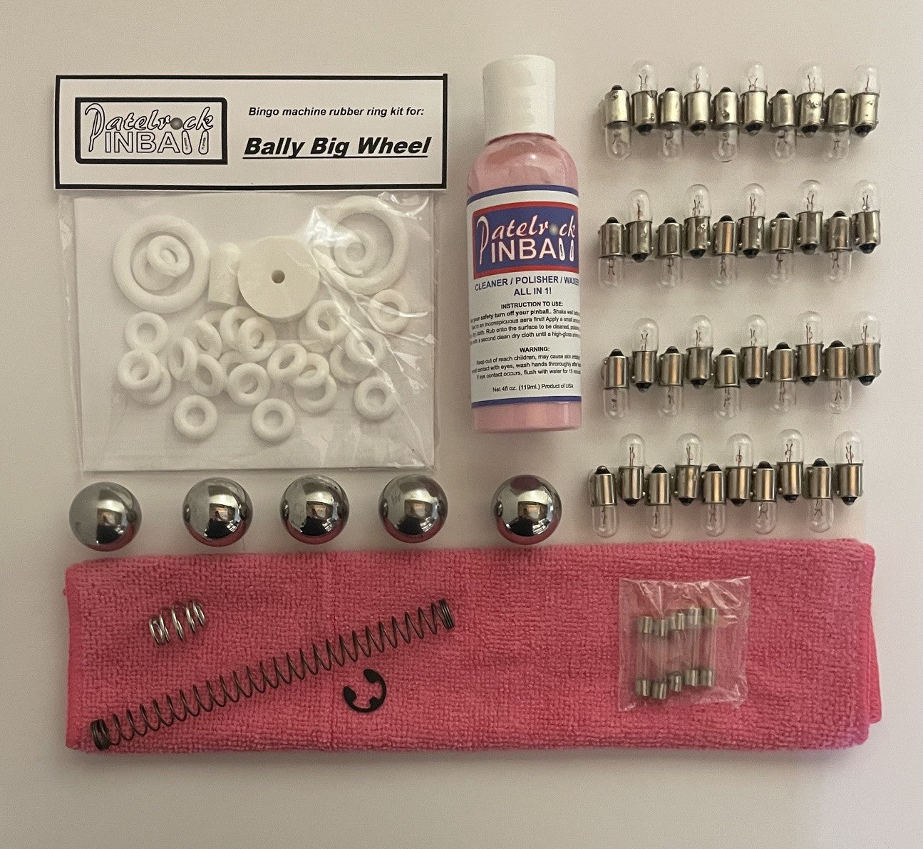 Bally Big Wheel Machine Maintenance Kit