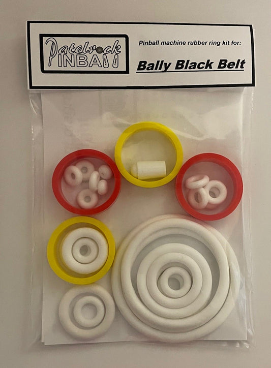 Bally Black Belt Pinball Machine Rubber Ring Kit