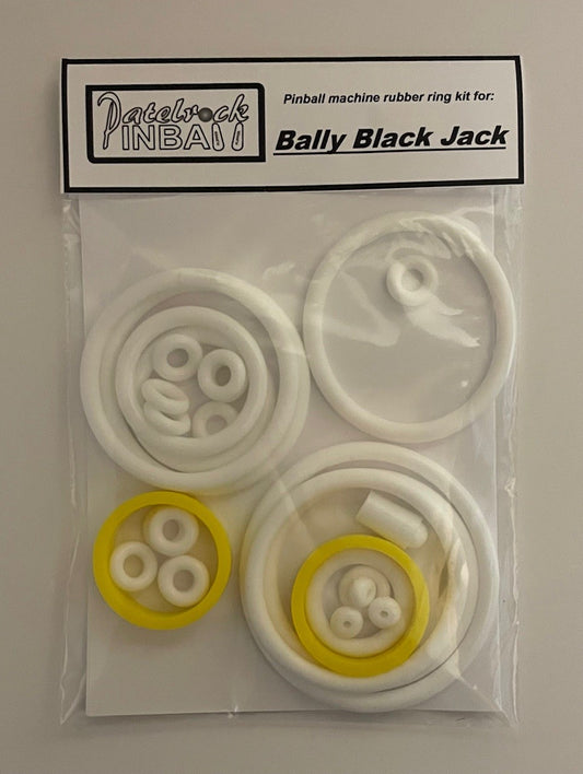 Bally Black Jack Pinball Machine Rubber Ring Kit