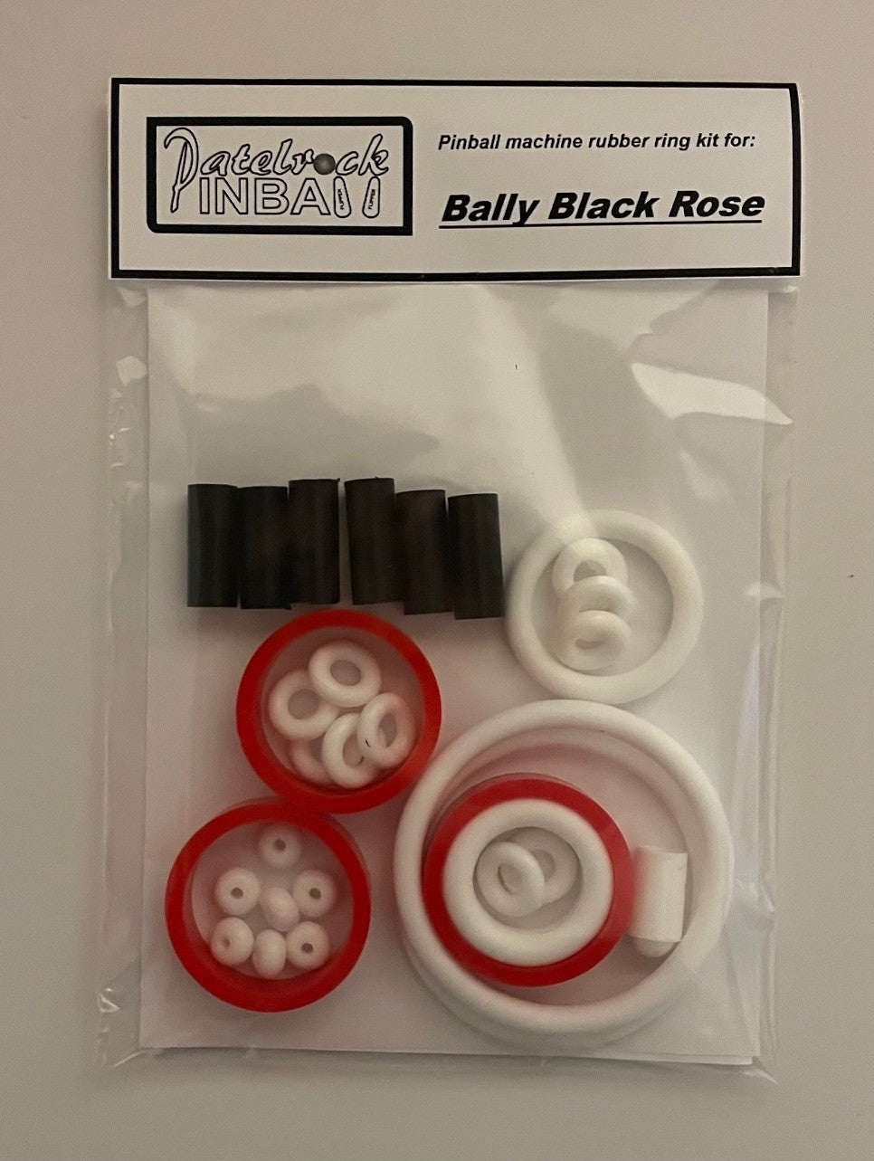 Bally Black Rose Pinball Machine Rubber Ring Kit