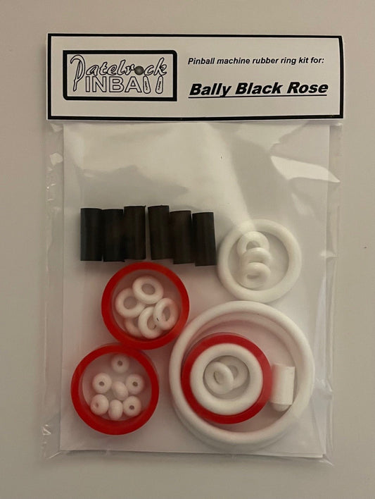 Bally Black Rose Pinball Machine Rubber Ring Kit