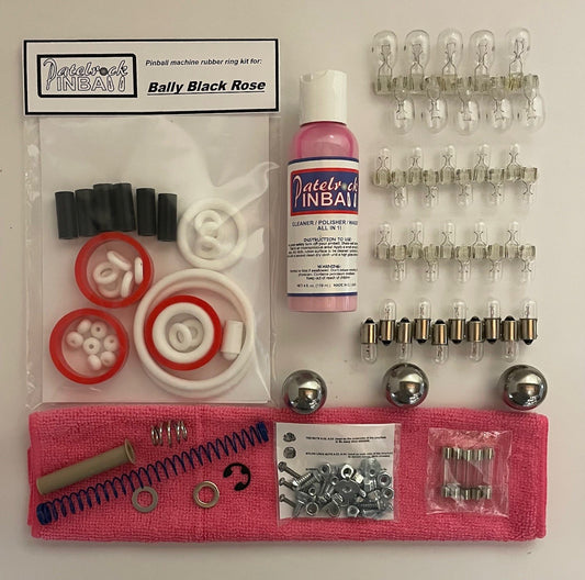 Bally Black Rose Pinball Machine Maintenance Kit