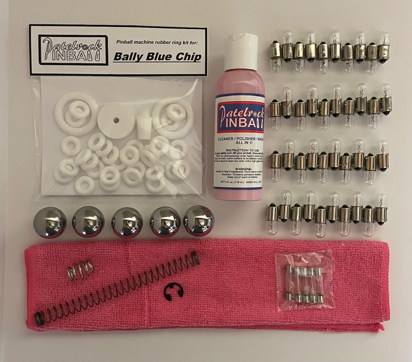Bally Blue Chip Bingo Machine Maintenance Kit