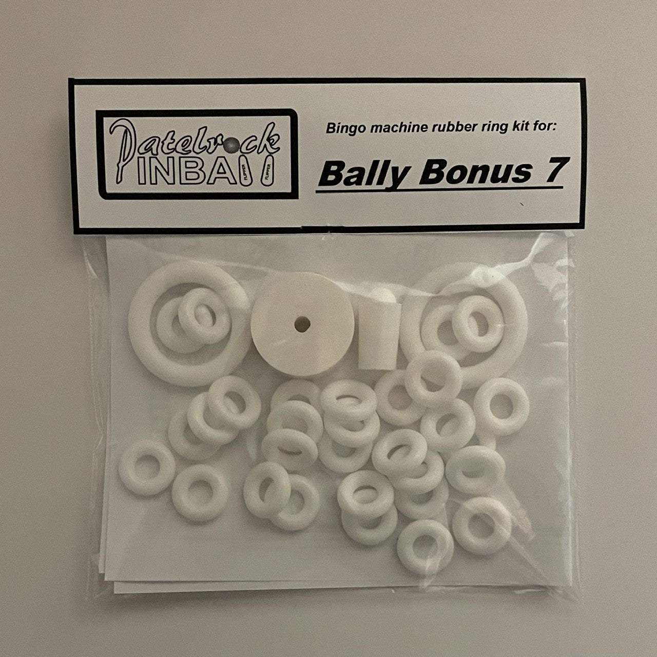 Bally Bonus 7 Bingo Machine Rubber Ring Kit